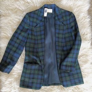 Pendleton Plaid Blazer